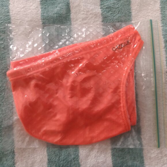 RARE VINTAGE NWOT GAZELLE SWIM BRIEF, ORANGE, SIZE "1" (Estimate 30" - 32") - Picture 7 of 7